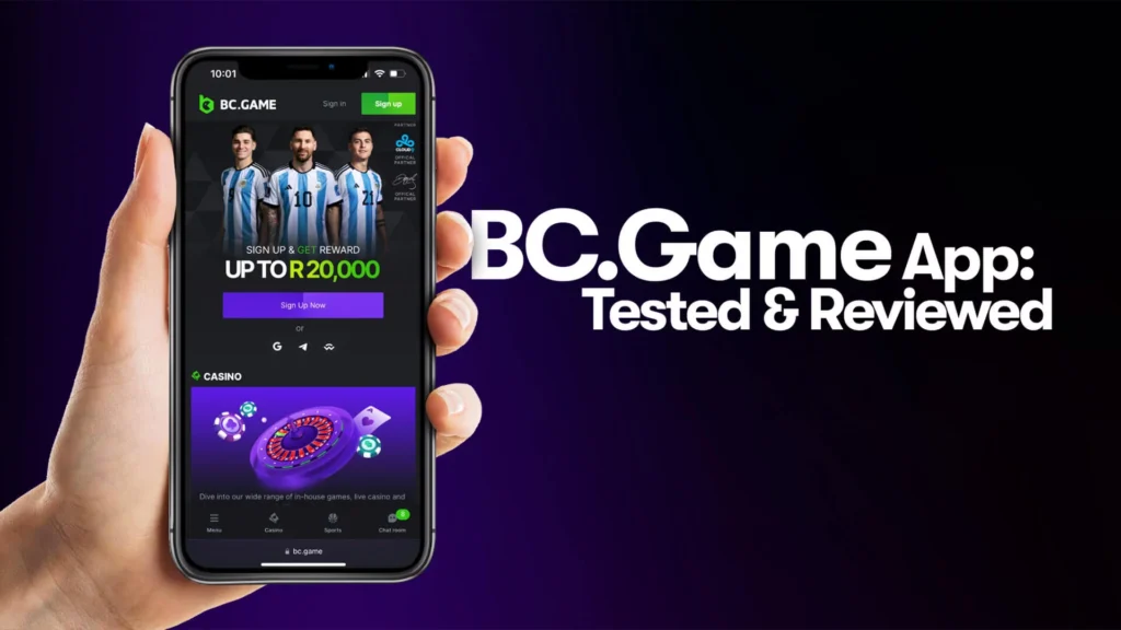 BC.Game mobile application