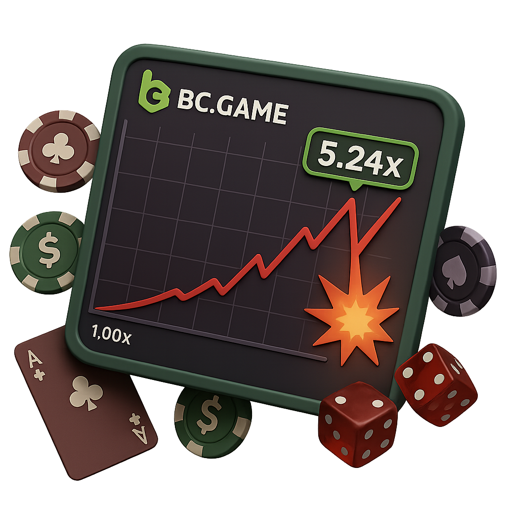 BC.Game Crash Online – Повний гайд: Стратегії, Логін, Завантаження